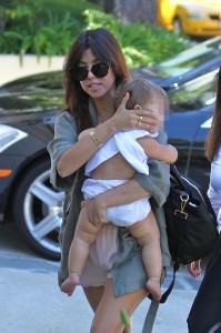Kourtney Kardashian takes her daughter Penelope to a playdate