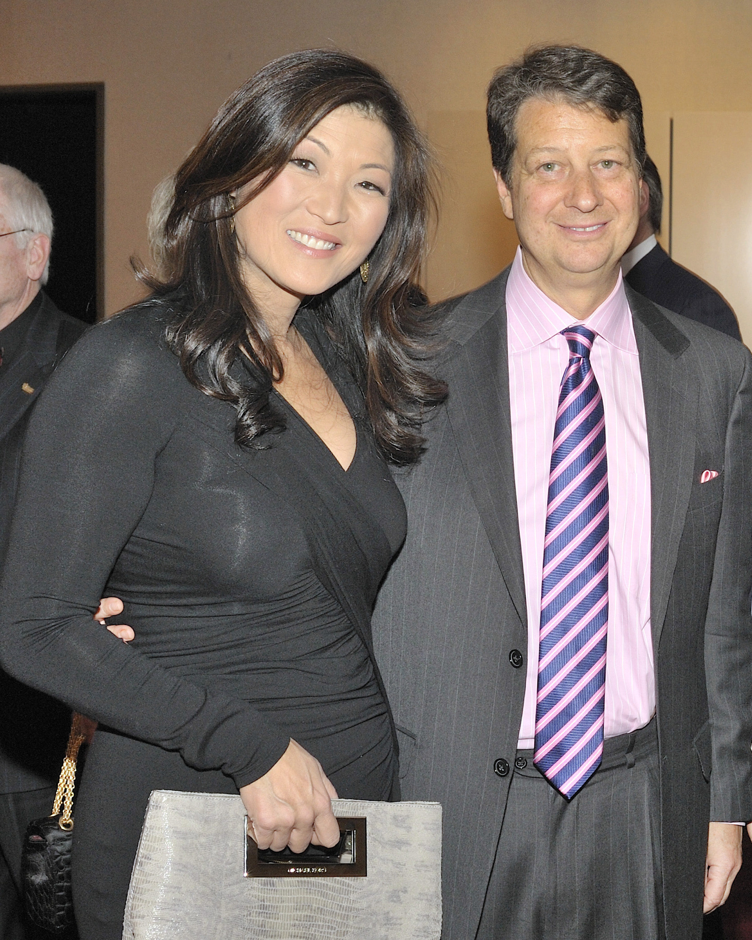 PBS Pres Neal Shapiro & Wife Juju Chang at THIRTEEN Gala.