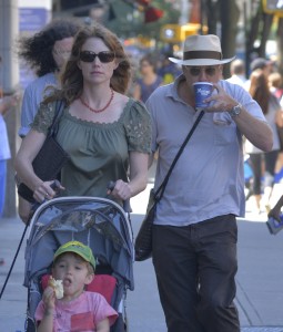 James Spader and Leslie Stefanson out in Manhatten