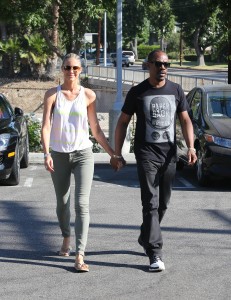 Eddie Murphy and Paige Butcher out and about in LA