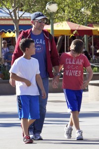 Steve Carell at Disneyland