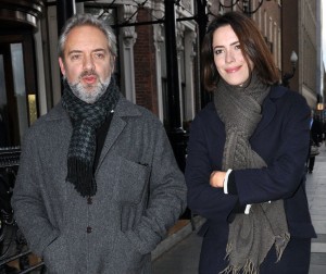 Sam Mendes and Rebecca Hall out and about