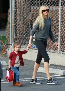 Kimberly Stewart school run