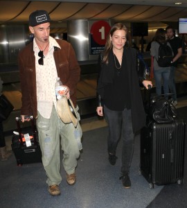 Celebrities arrive at LAX (Los Angeles International) airport