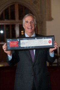 Henry Winkler: Freedom of the City of London