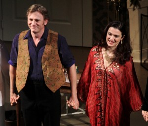 Opening night of the play "Betrayal" in New York City.