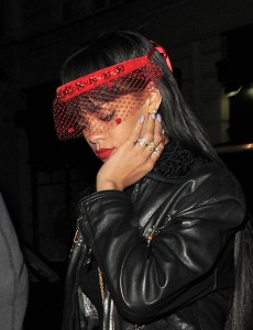 Rihanna at Tramp club on a second night in a row partying until 5am