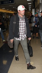 Jon Hamm at LAX