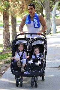 Mario Lopez Works Out With His MISSION Enduracool Limited Edition Father`s Day Gift Set