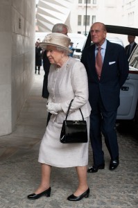 Queen Elizabeth II attends he Journalists' Charity Reception at Stationers' Hall