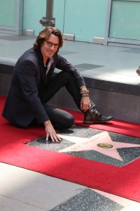 Rick Springfield Honored With Star On The Hollywood Walk Of Fame