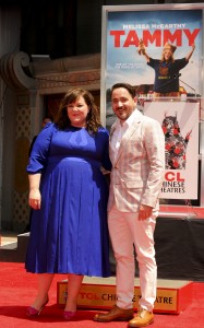 Melissa McCarthy's hand and footprint ceremony at the TCL Chinese Theatre