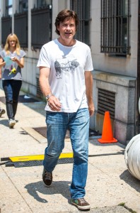 Jason Bateman on the filmset of 'The Family Fang'