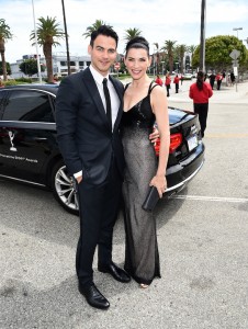 Audi Arrivals At The 66th Primetime Emmy Awards