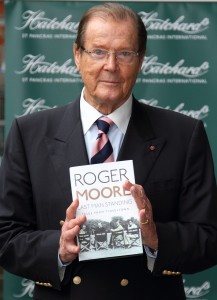 Sir Roger Moore Book Signing