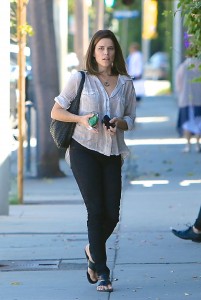 Neve Campbell spotted leaving Salon Benjamin in West Hollywood
