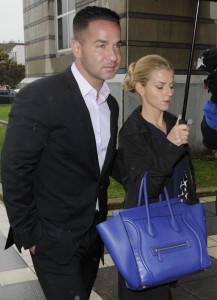 Michael  Sorrentino entering Federal court in Newark