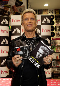 Billy Idol CD and Book Signing