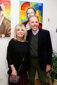 Peter Max Paints Sinatra: Private Reception