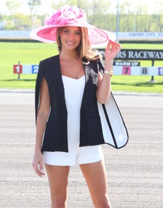 Sports Illustrated cover model Hannah Davis hosts The Kentucky Derby party