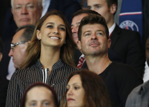 Robin Thicke,April Love Geary,French Ligue 1 match,new york gossip gal