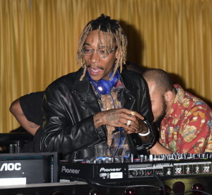 DJ Walshy Fire of Major Lazer and Wiz Khalifa spin at 1 OAK in the Hamptons Featuring: Wiz Khalifa Where: Southampton, New York, United States When: 14 Jun 2015 Credit: Rob Rich/WENN.com