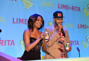 gabrielle union_swizz beatz_new york gossip gal_lime-a-rita_bud light margarita beer flavors