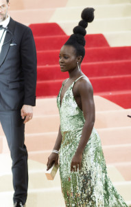 'Manus x Machina: Fashion In An Age Of Technology' Costume Institute Gala held at the Metropolitan Museum of Art Featuring: Lupita Nyong'o_eclipsed broadway_new york gossip gal