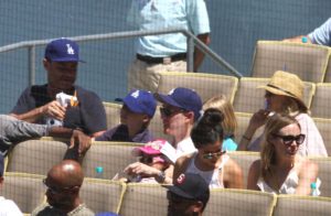 Liev Schreiber_Naomi Watts_Los Angeles Dodgers_San Diego Padres_Dodger Stadium_new york gossip gal