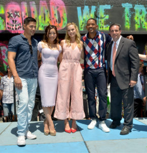 Suicide Squad_Wynwood Block Party_David Ayer, Karen Fukuhara, Margot Robbie, Will Smith, Frank Corollo_new york gossip gal