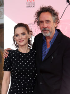 Tim Burton_Hand And Footprint Ceremony_Winona Ryder_Tim Burton_new york gossip gal