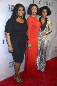 Octavia Spencer, Taraji P. Henson_Janelle Monáe_Hidden Figures_SVA Theater_new york gossip gal