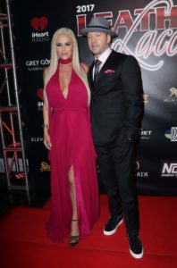 14th Annual Leather & Laces at Hughes Manor - Red Carpet Arrivals Featuring: Jenny McCarthy, Donnie Wahlberg Where: Houston, Texas, United States When: 03 Feb 2017 Credit: Judy Eddy/WENN.com