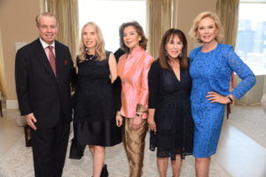 William Sullivan, Lauren Lawrence, Marion Waxman, Andrea Stark, Pamela Morgan_new york gossip gal_collaborating for a cure_samuel waxman cancer research foundation_marion waxman