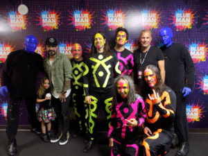 kevin costner_a.j. mclean_blue man group_luxor las vegas_new york gossip gal