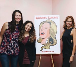 Carmen Lynch, Liz Miele, Felicia Madison_laughing affairs_west side comedy club_ new york gossip gal_playa betty's_laughercise