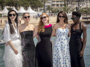 spy thriller 355_Fan Bing Bing, Marion Cotillard, Jessica Chastain, Penélope Cruz, Lupita Nyong'o_new york gossip gal_71st annual Cannes Film Festival_'355'