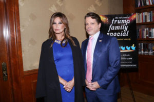 Off-Broadway comedy Trump Family Special_The Princeton Club_Gina Gershon_Melania Trump_Anthony Scaramucci_new york gossip gal