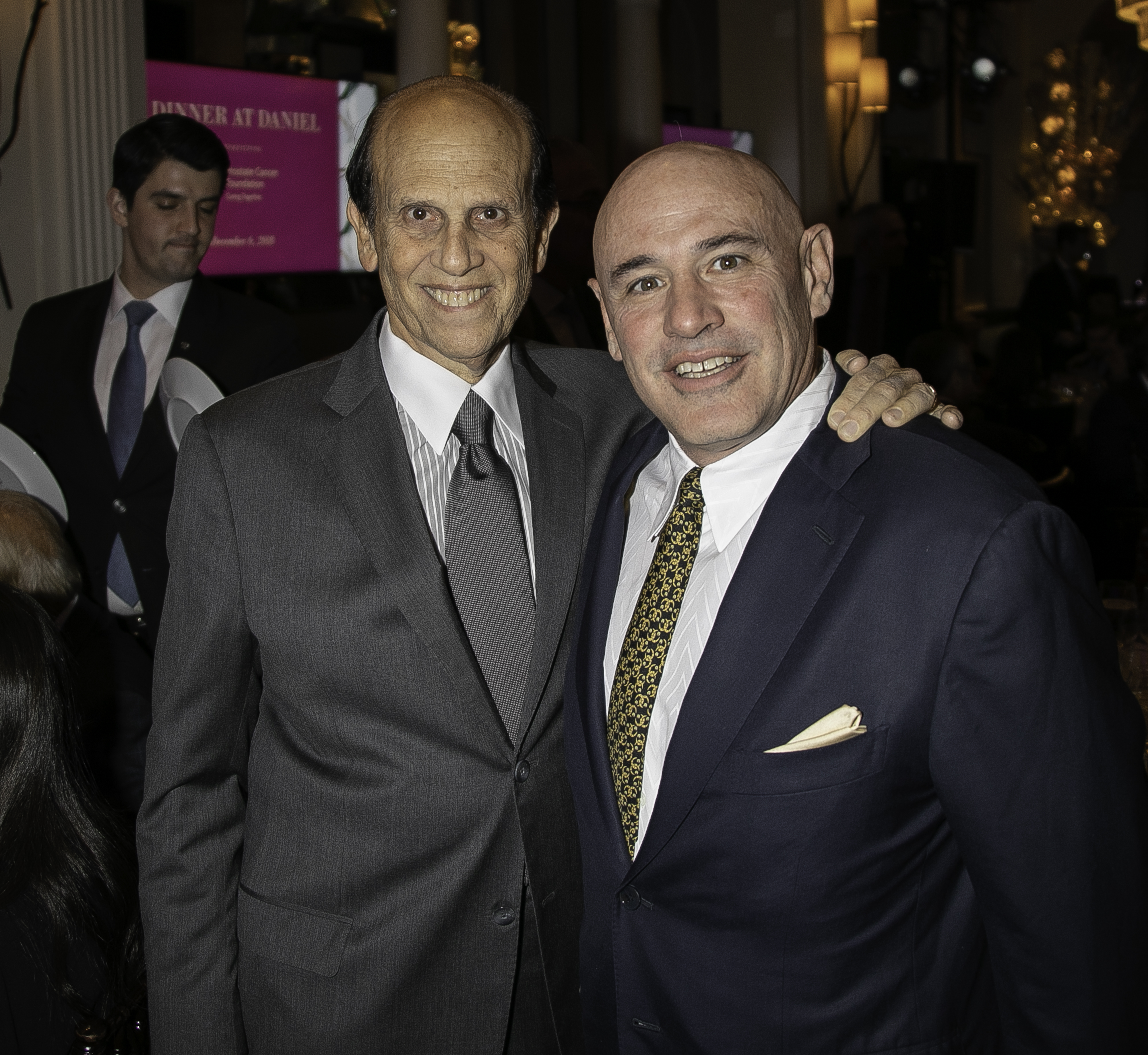 prostate cancer foundation-michael milken-rob citrone-restaurant daniel-new york gossip gal