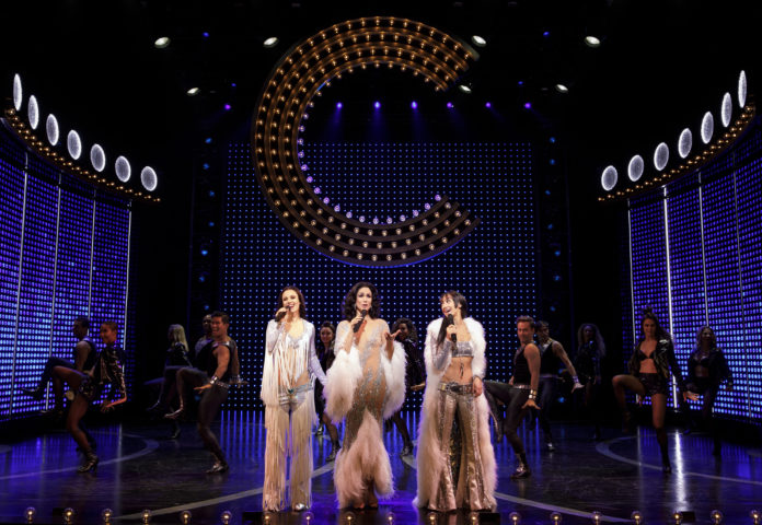 cher show,Teal-Wicks-as-Lady-Stephanie-J.-Block-as-Lady-Micaela-Diamond-as-Babe-and-the-cast-of-THE-CHER-SHOW-on-Broadway