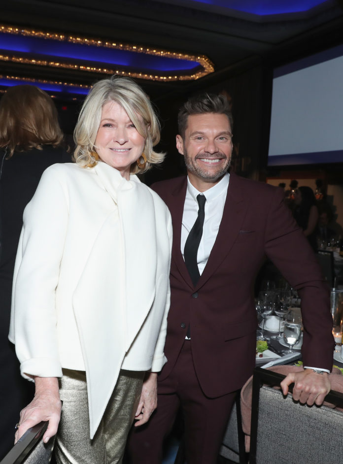 Martha Stewart,Ryan Seacrest,2019 Fashion Scholarship Fund Awards Gala,new york gossip gal