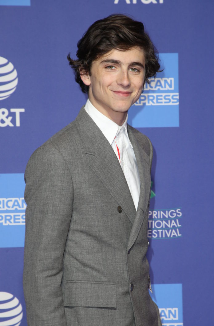 30th Annual Palm Springs International Film Festival Awards Gala- Palm Springs Convention Center-Timothee Chalamet -Palm Springs, Ca-new york gossip gal