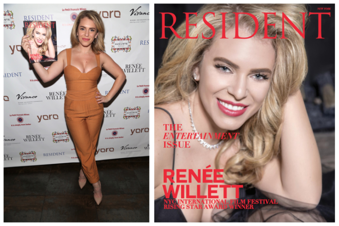 Renée Willett,resident magazine,new york gossip gal