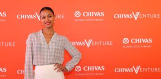 Zoe Saldana,The Chivas Venture Finals,new york gossip gal