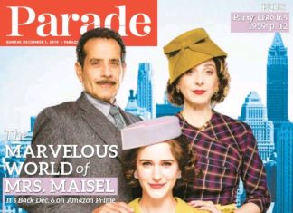 mrs. maisel,parade magazine,new york gossip gal