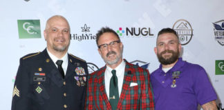 Sergeant Jason Johns,David Arquette,Sergeant Dan Tinsley,Heroes' Harvest Fundraiser for Veterans presented by Battle Brothers Foundation, Home Harvest, Veterans Cannabis Coalition,Bootsy Bellows West Hollywood, CA