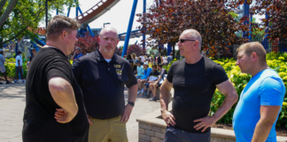 tony Clark,cedar point,chef robert irvine, new york gossip gal,food network,dinner impossible