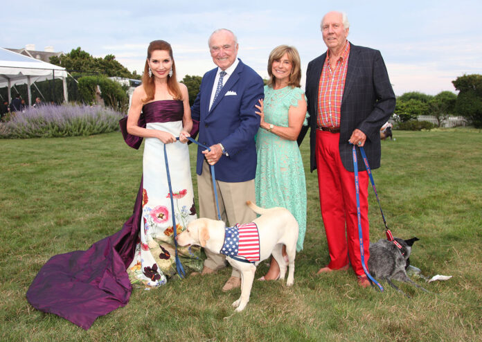 Jean Shafiroff, Bill Bratton, Rikki Klieman, Jonathan McCann,new york gossip gal,Southampton Animal Shelter Foundation’s 13th Annual Unconditional Love Gala Returned to Iconic Gin Lane in Support of Animals