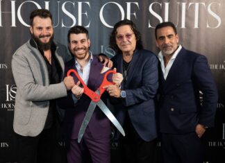 house of suits Founders Abisai Hernandez, Ivan Valdez and Carlos Cruz at The House Of Suits grand opening in Coral Gables,new york gossip gal,rudy perez