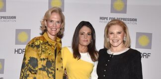 Louisa Benton, Elizabeth Meigher and Audrey Gruss,new york gossip gal,hope for depression foundation
